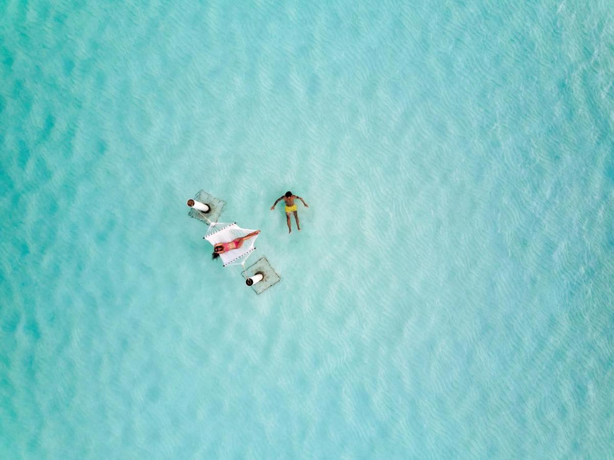 The Standard, Huruvalhi Maldives (Adults Only) Meedhoo  Ngoại thất bức ảnh Aerial view of the lagoon