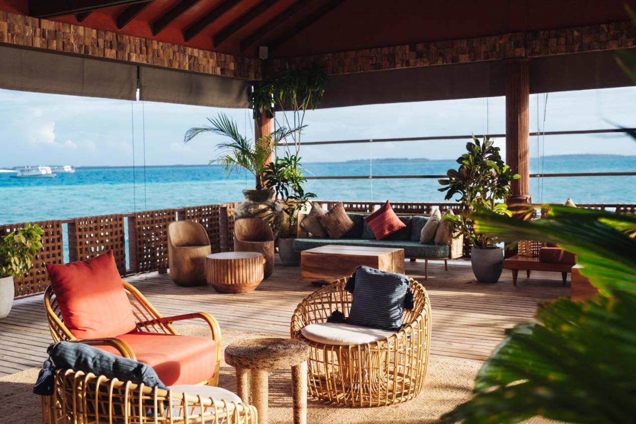 The Standard, Huruvalhi Maldives (Adults Only) Meedhoo  Ngoại thất bức ảnh The Beach Bar